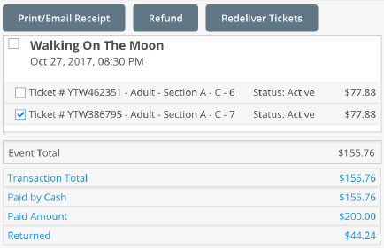 Virtual Box office - Screenshot 4
