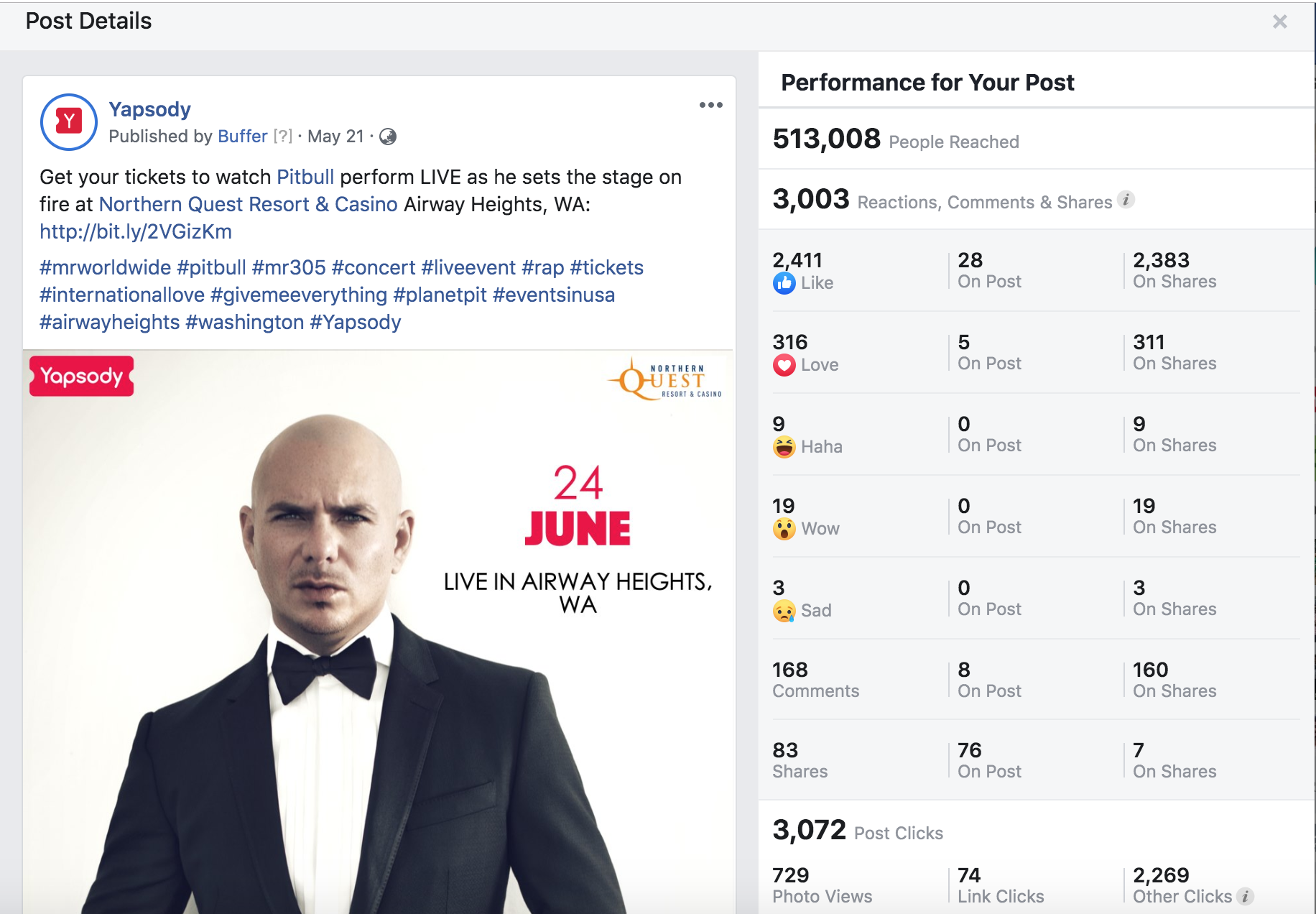 Pitbull - Facebook