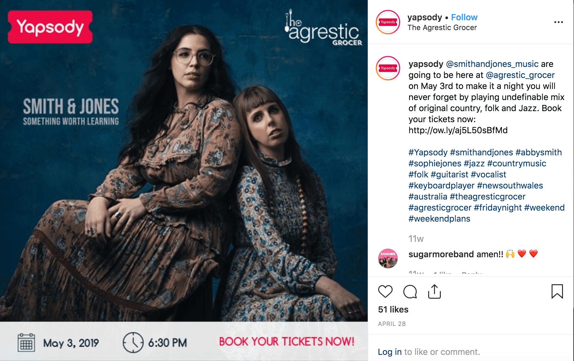 Smith & Jones - Instagram