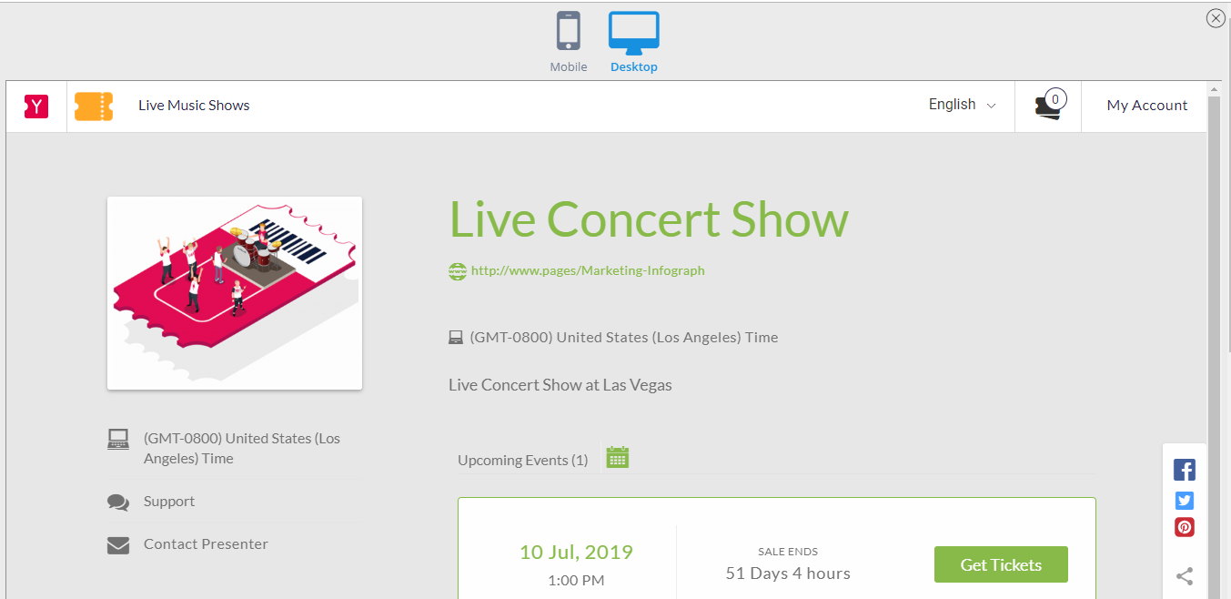 Event Setup Wizard – Screenshot 3